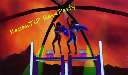 Супер безумная вечеринка 3dxchat Midnigh RavePаrty -KazanТiP